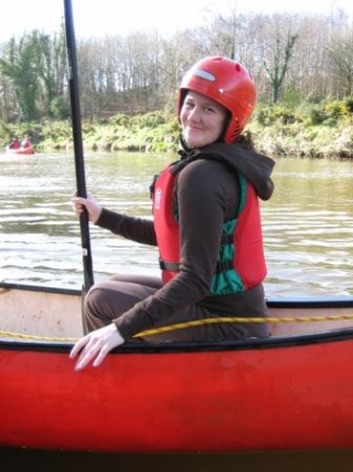  Happy paddler